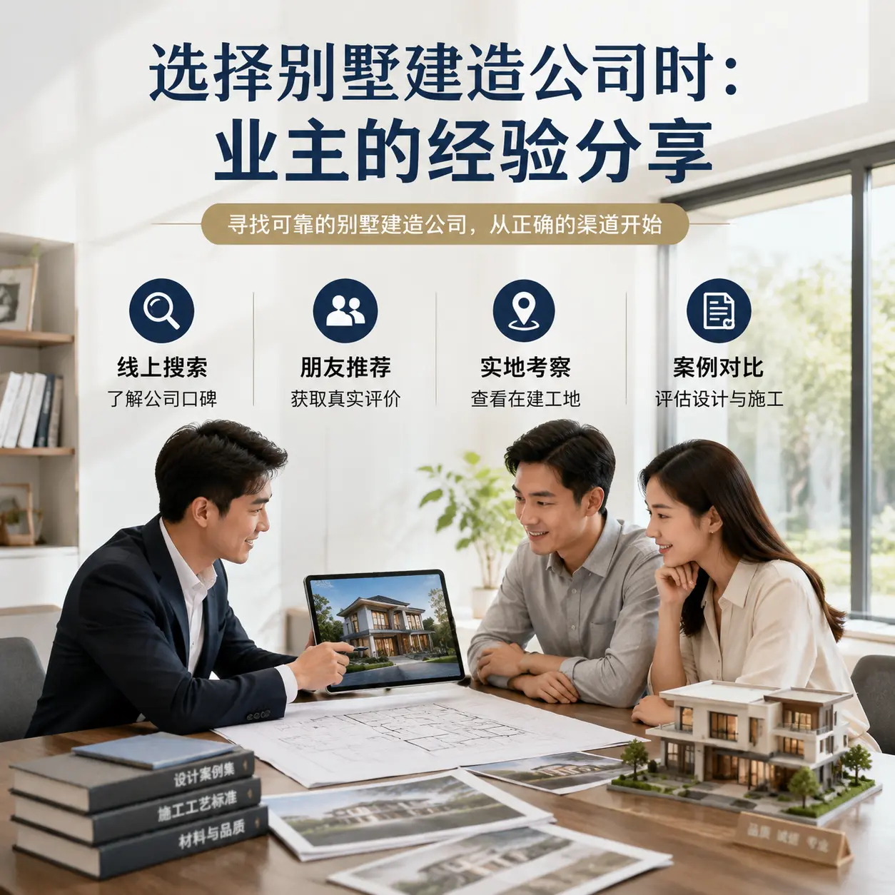 选择别墅建造公司时： 清镇 业主的经验分享