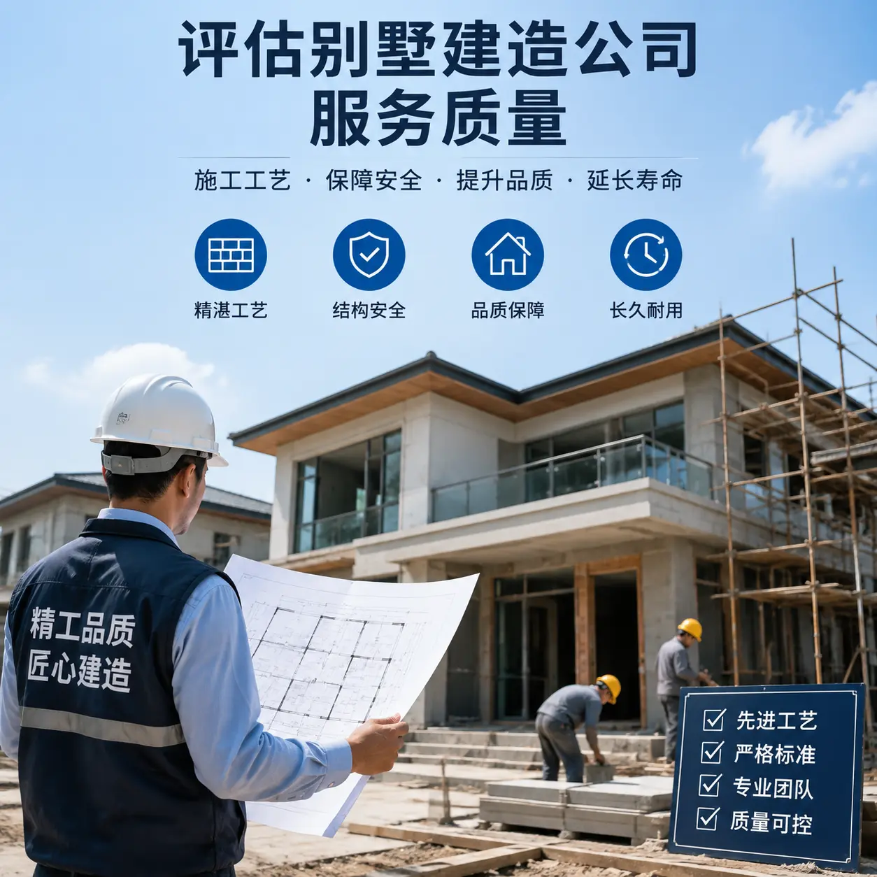如何评估 清镇 别墅建造公司的服务质量?