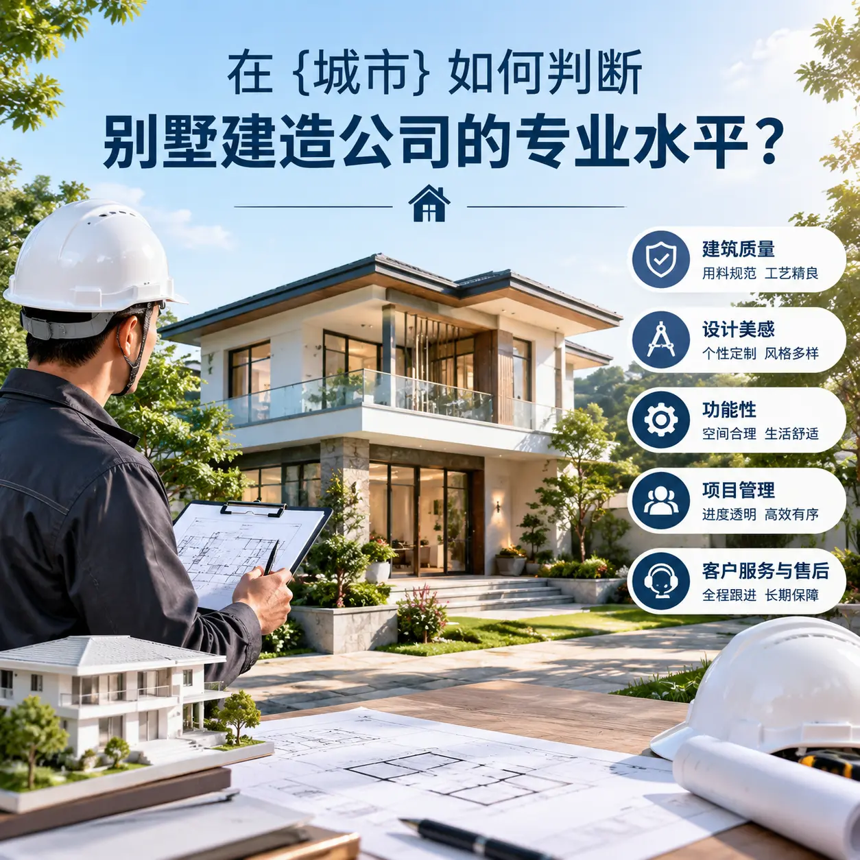 在 清镇 如何判断别墅建造公司的专业水平?