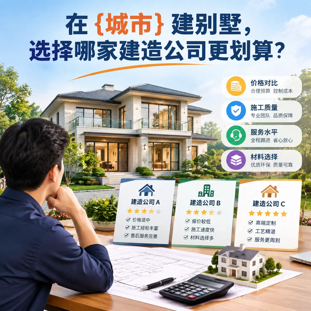 在 清镇 建别墅,选择哪家建造公司更划算?