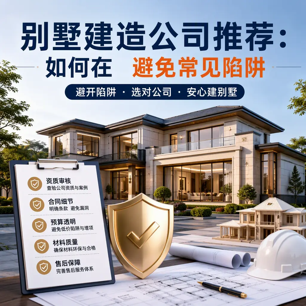 别墅建造公司推荐:如何在 清镇 避免常见陷阱