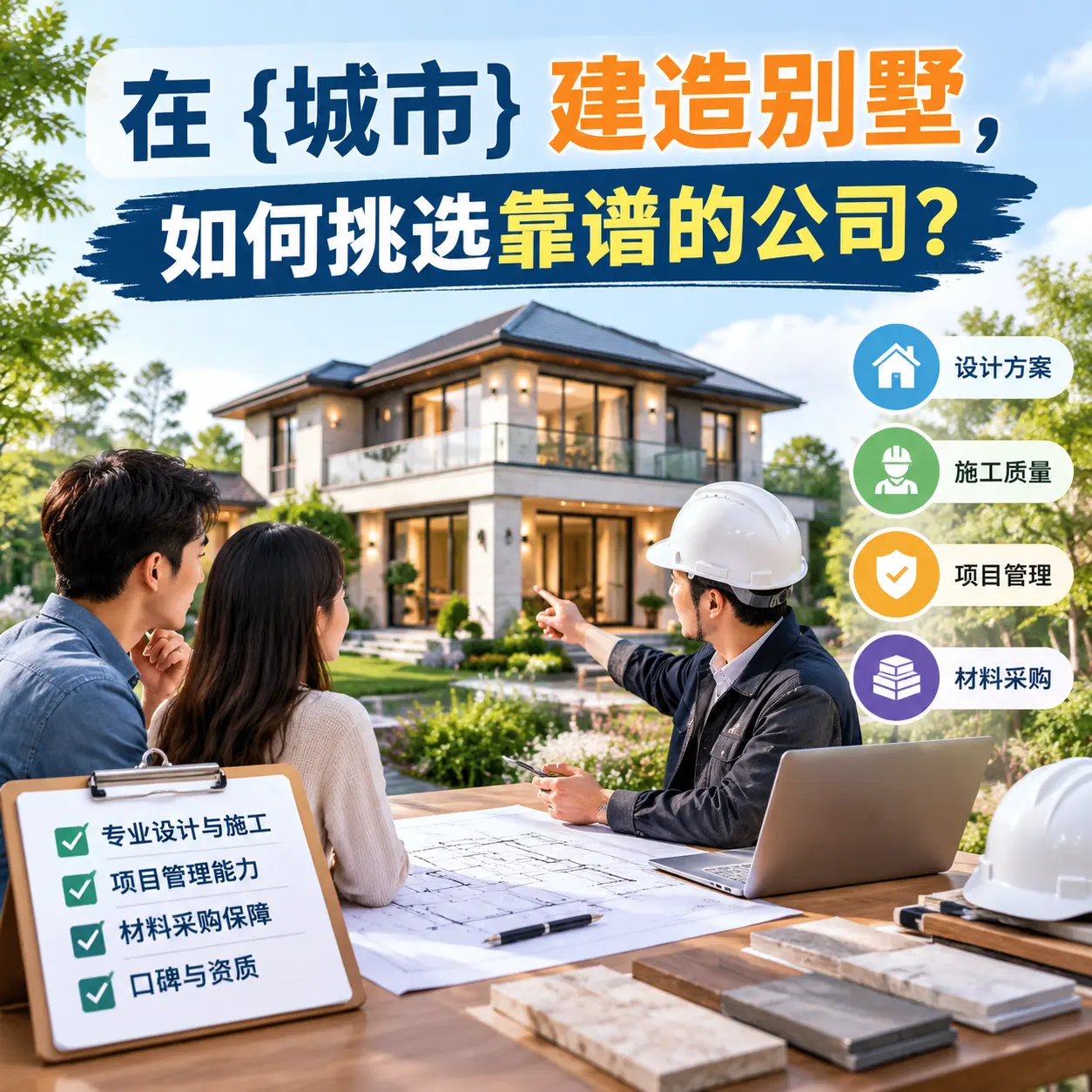 在 清镇 建造别墅，如何挑选靠谱的公司？
