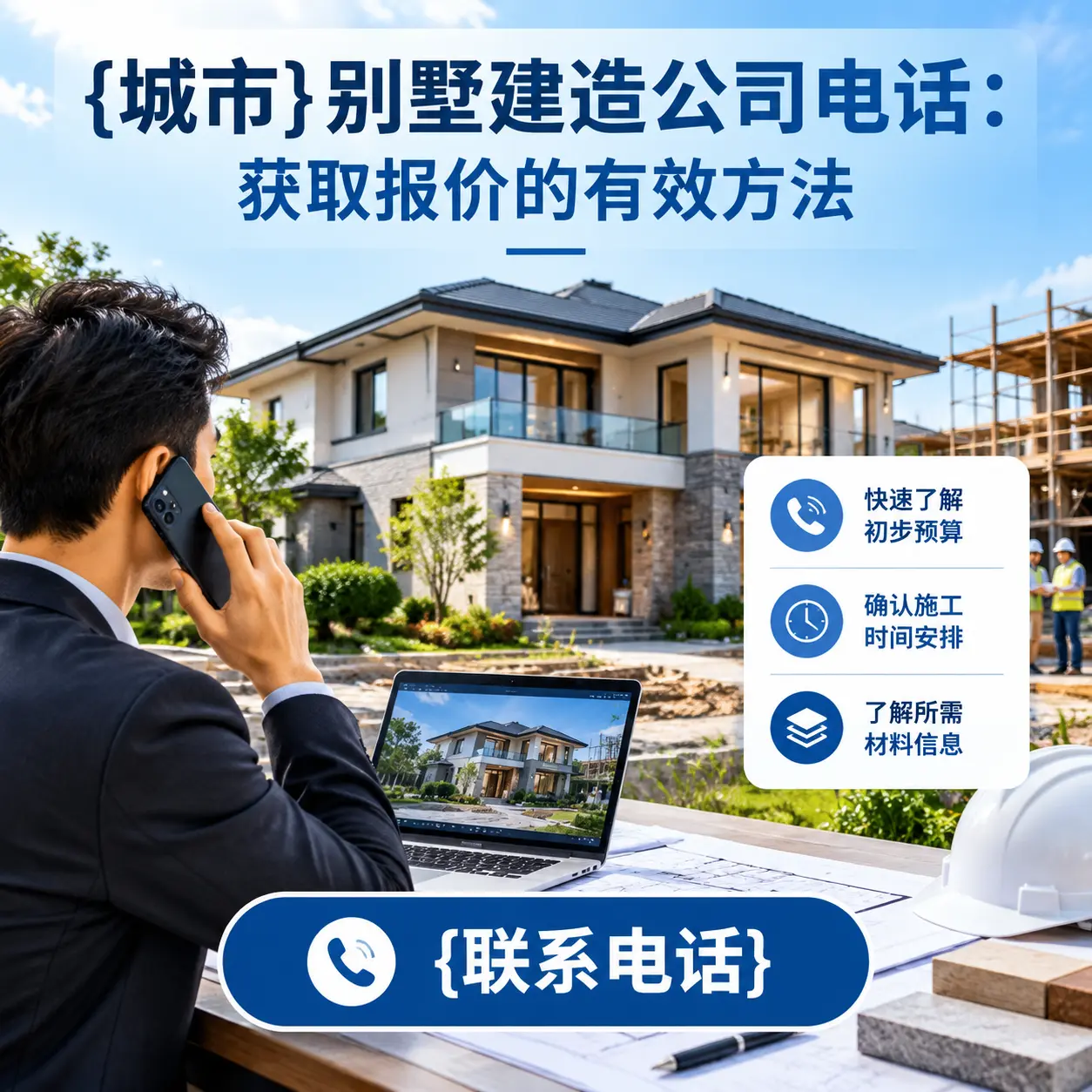 清镇别墅建造公司电话：获取报价的有效方法
